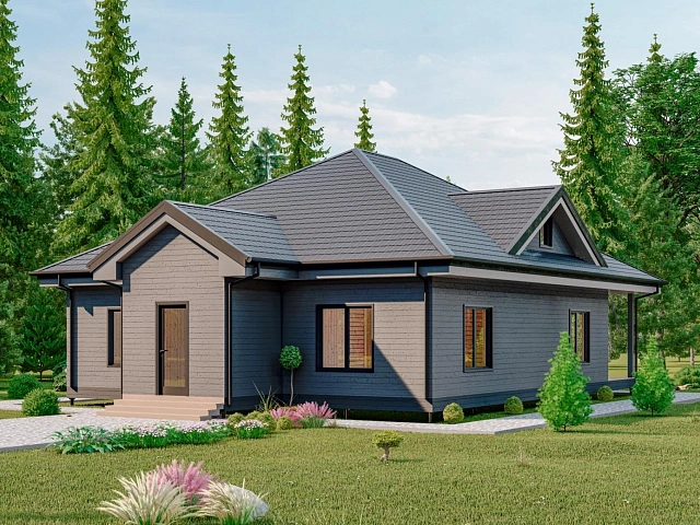 Дом “Тайга” 166 м2